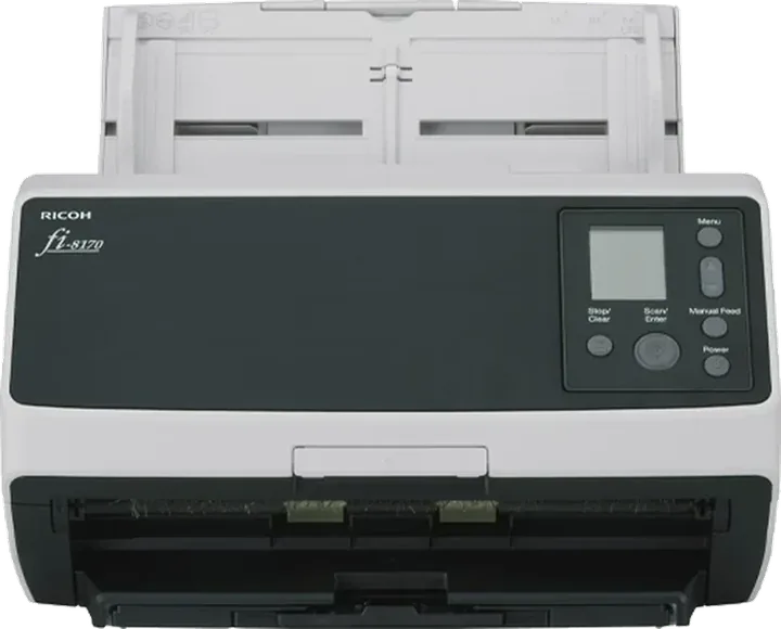 Ricoh fi-8170 document scanner, front view