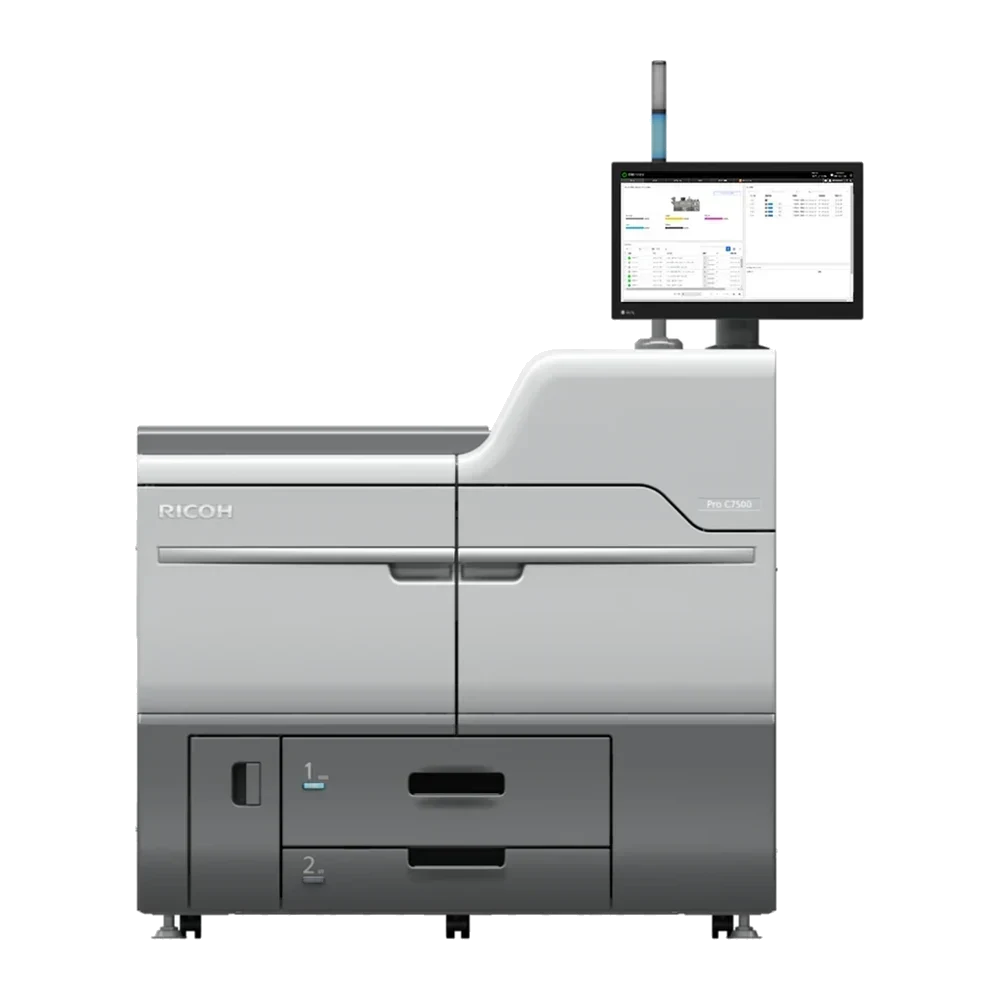 Ricoh Pro C7500 5th station digital production press