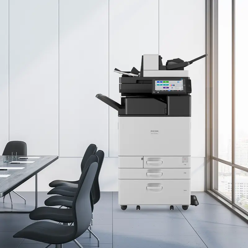 Collecting documents from a Ricoh multifunction printer at Gtech FZE
